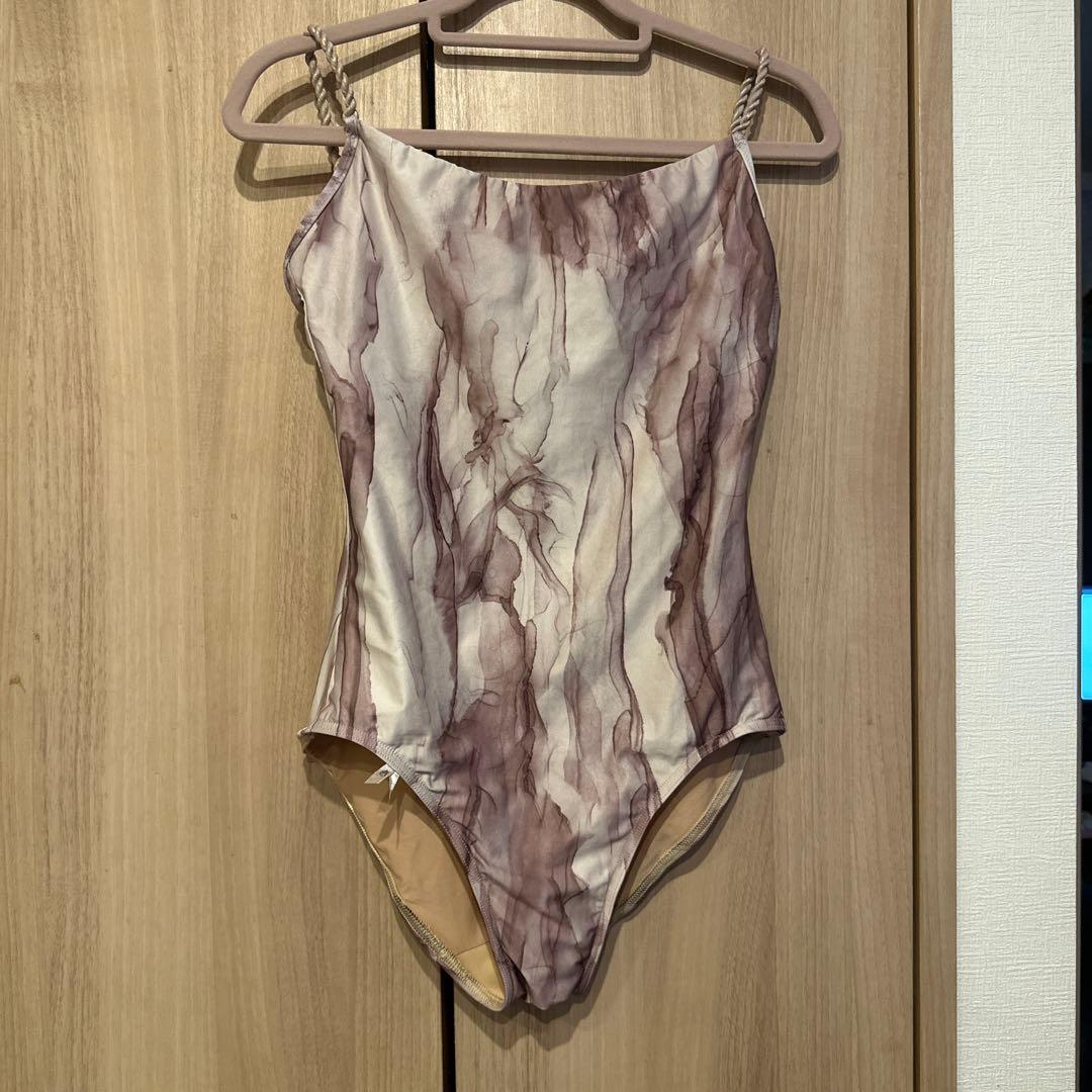 m*s様 限定オークション・美品・JAC キャミソールレオタード プラム