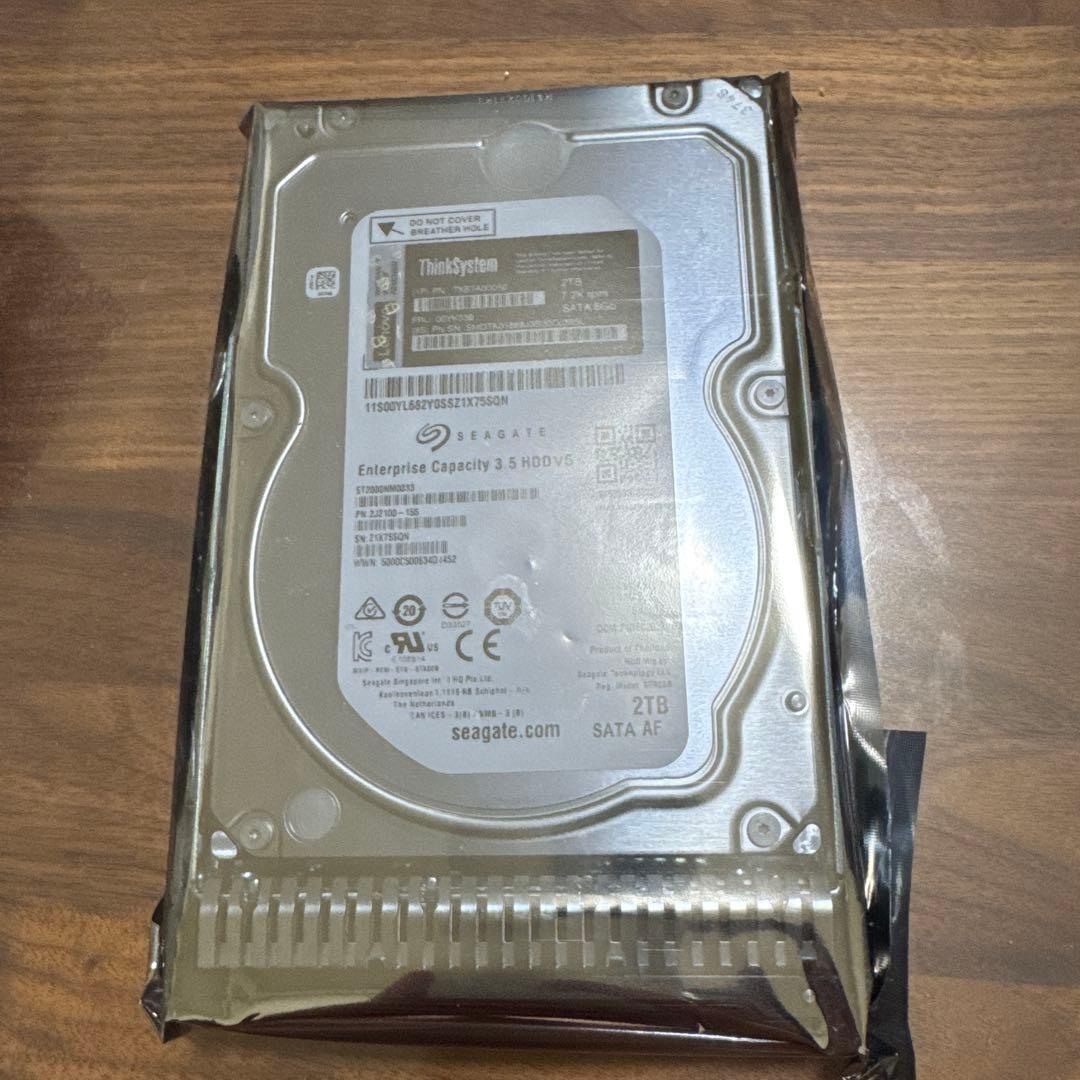 レノボ ( Lenovo )　 HDD ハードディスク 2TB 新品