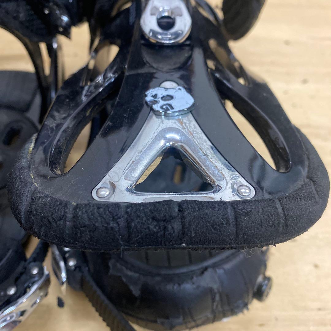 BurtonCUSTOM ブラック スノーボード ビンディング