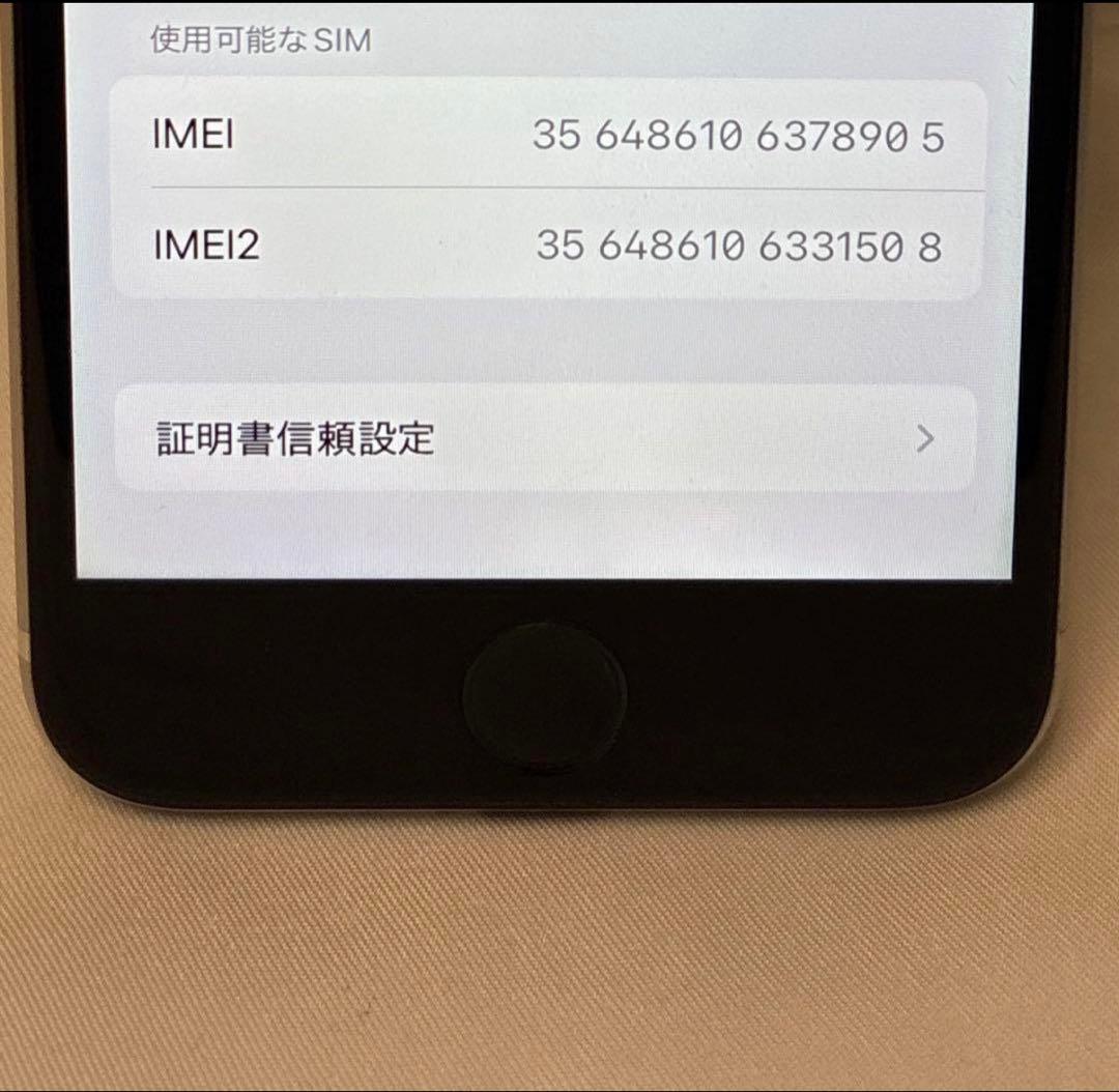 SIMフリー iPhone SE 第2世代 128GB SE2 バッテリー100