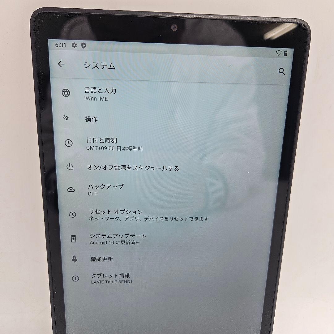 Androidタブレット本体 NEC LAVIE Tab E 8FHD1 | 64GB |Android 10