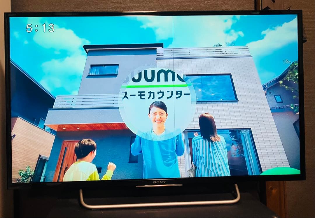 ソニーKJ-40W700C 40型2015年製　 BS/CS、動画可テレビ