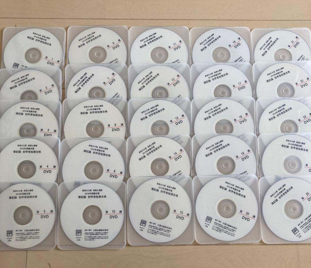 2019年受験対策　簿記論　初学者短期合格コースDVD講義