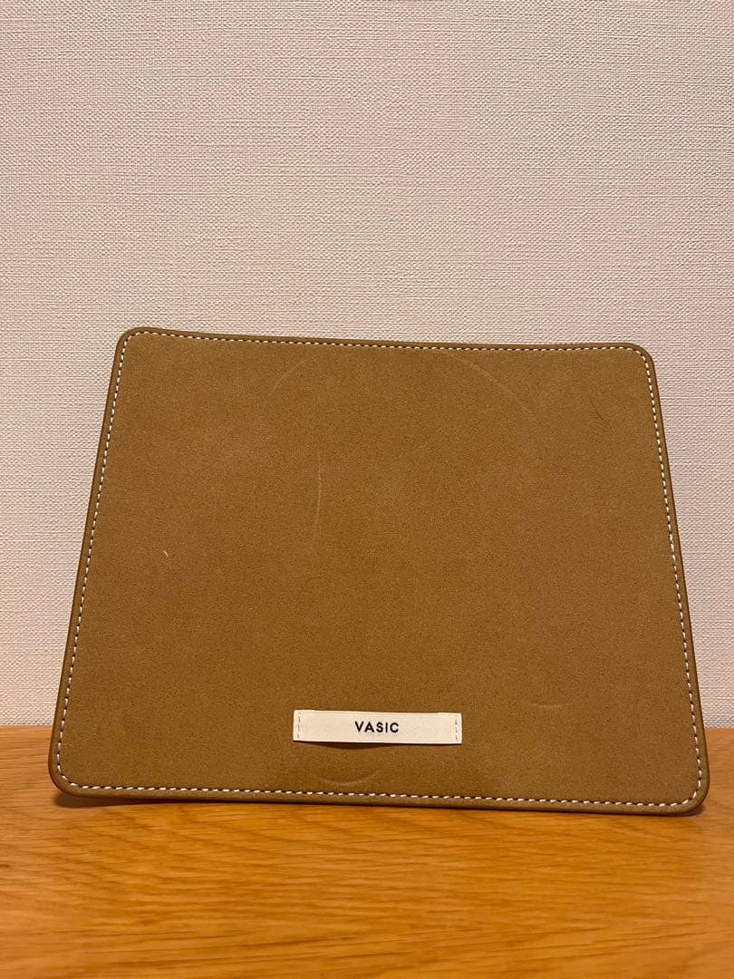 【美品】vasic bond (キャメル色) 付替ストラップ／専用底敷き付