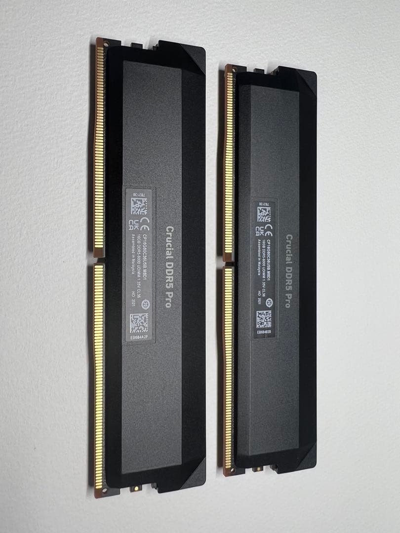 Crucial DDR5 6000oc 16gb×2枚セット