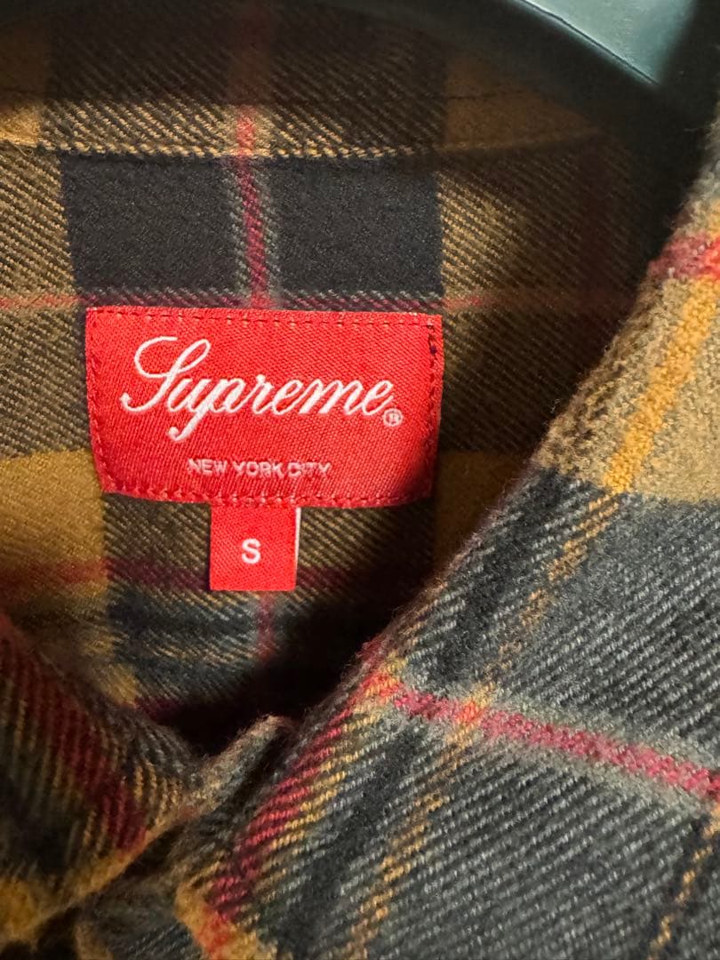 supreme flannel shirt シュプリーム　フランネル　ネルシャツ