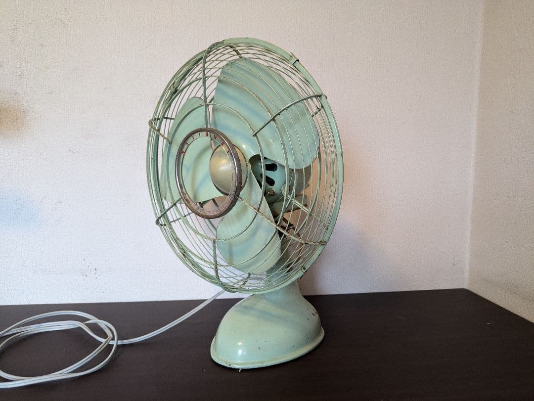 実働品　ナショナル　扇風機　 M-2 三枚羽根　昭和レトロ　北欧　ビンテージ