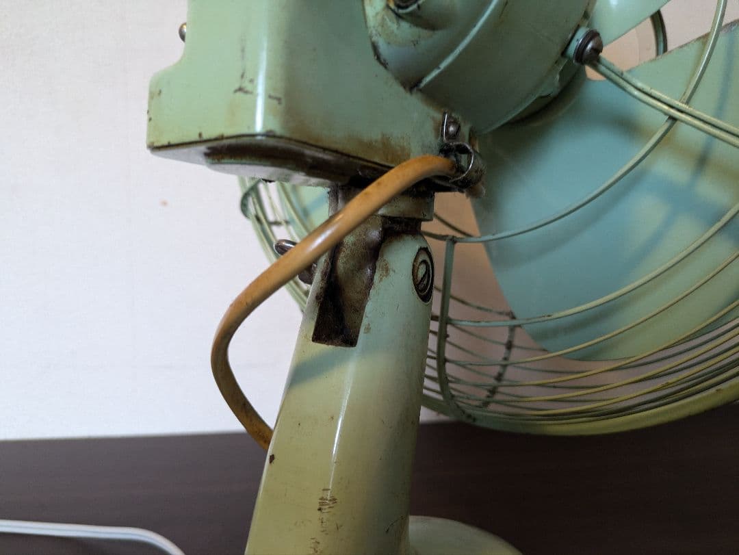 実働品　ナショナル　扇風機　 M-2 三枚羽根　昭和レトロ　北欧　ビンテージ