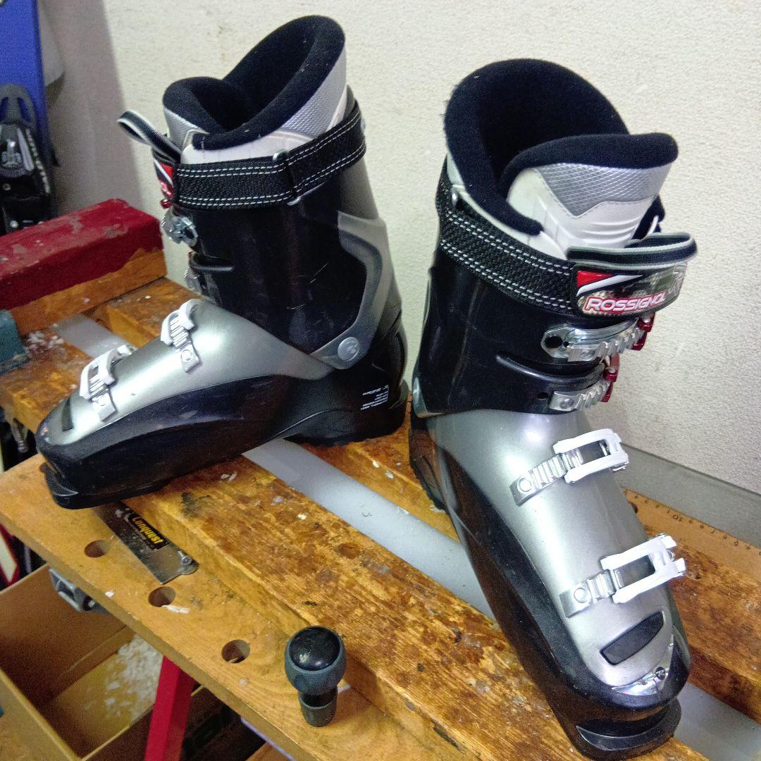 ロシニョール 整備済 スキーセット 162cm ブーツ27,5cm ポール付