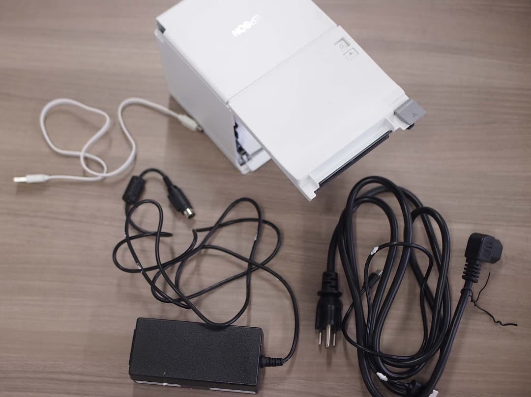 エプソン レシートプリンタ&キャッシュドロア セット売り②