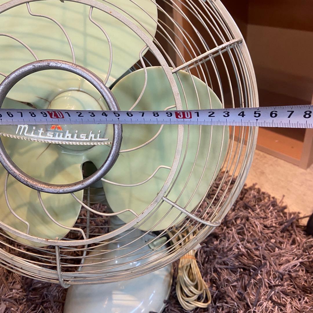 MITSUBISHI 三菱⭐️扇風機 卓上扇 昭和レトロ