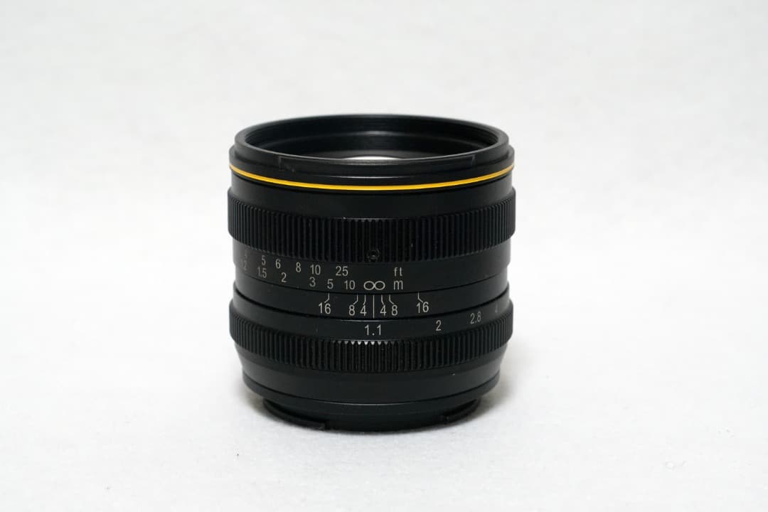 美品 Kamlan 50mm f/1.1 レンズ SONY Eマウント