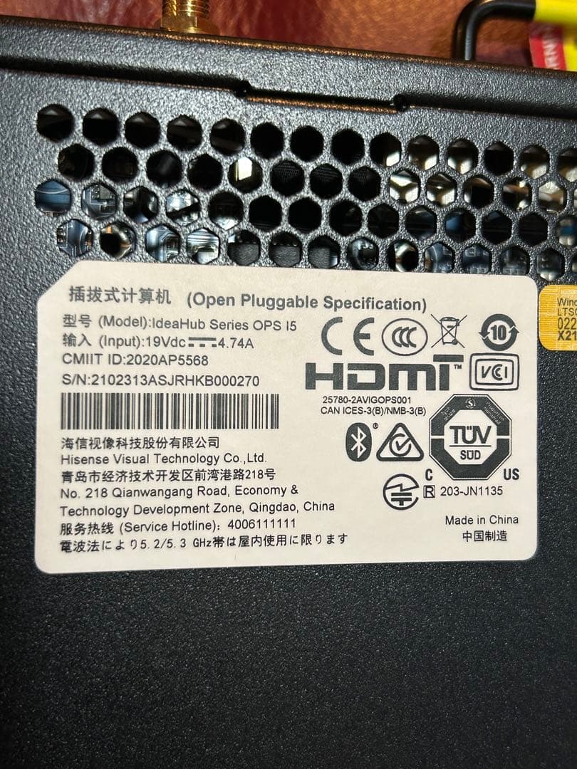 IdeaHub series ops i5 パソコン intel i5