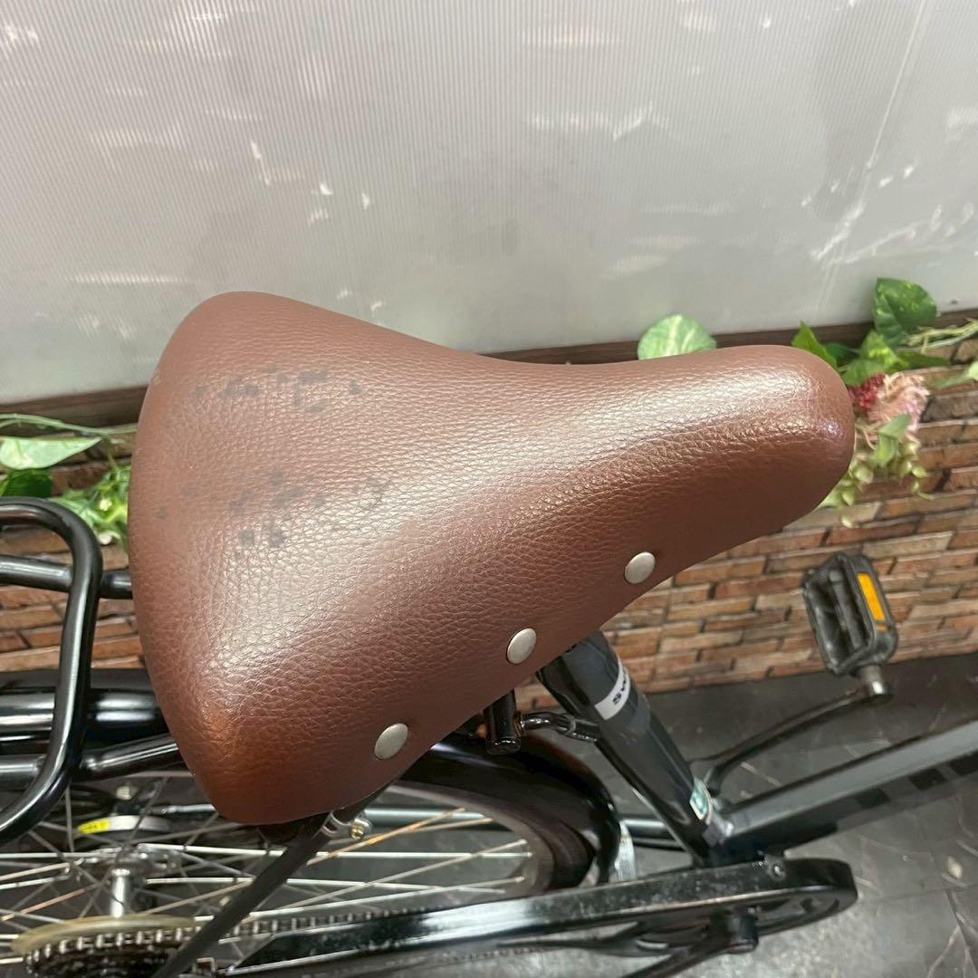 【61】一般車 ママチャリ VROOK グレー 27インチ 外装変速付き