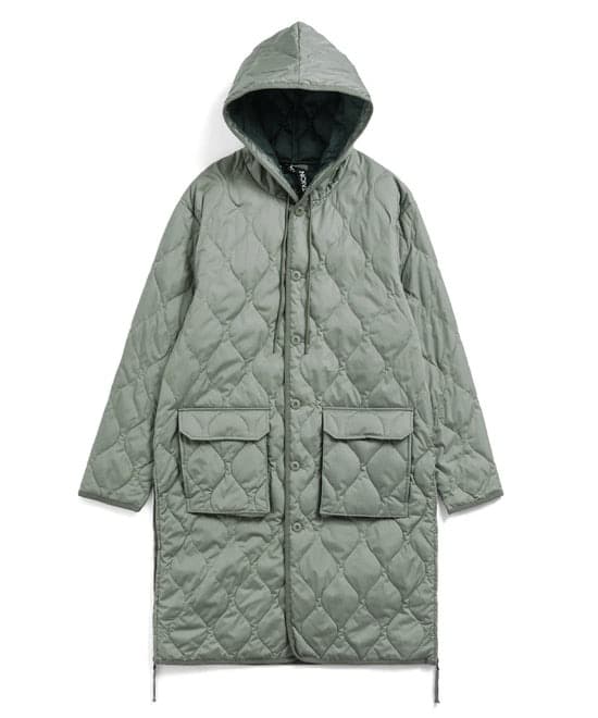 【negiko】TAION ミリタリーフードダウンコート