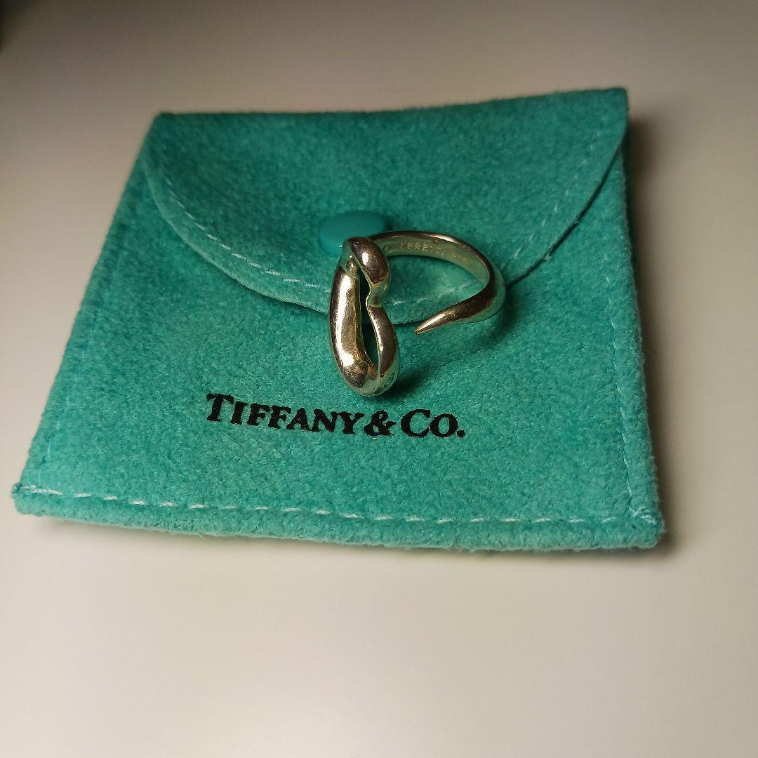 ティファニー　オープンハート　 シルバー　リング　7号