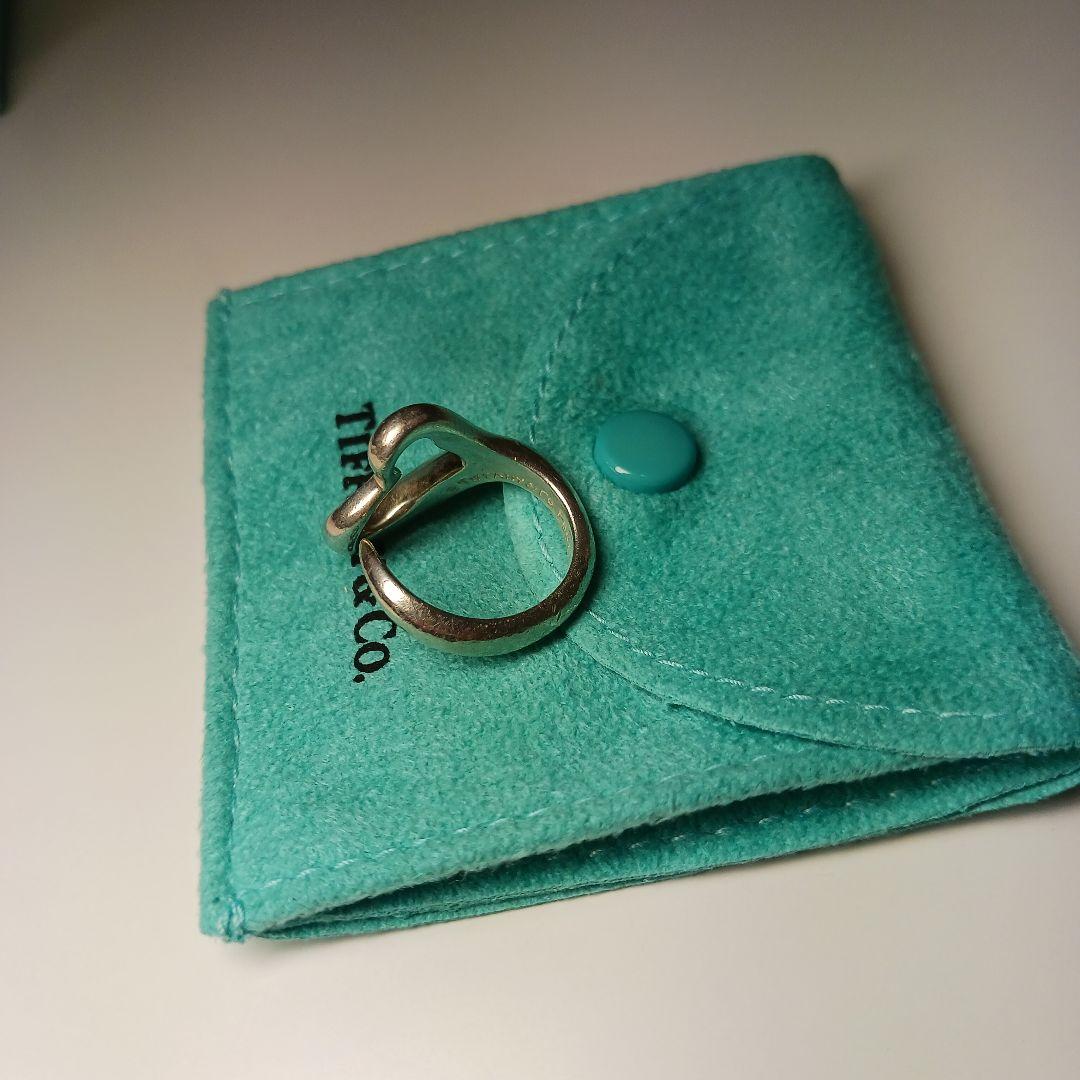 ティファニー　オープンハート　 シルバー　リング　7号