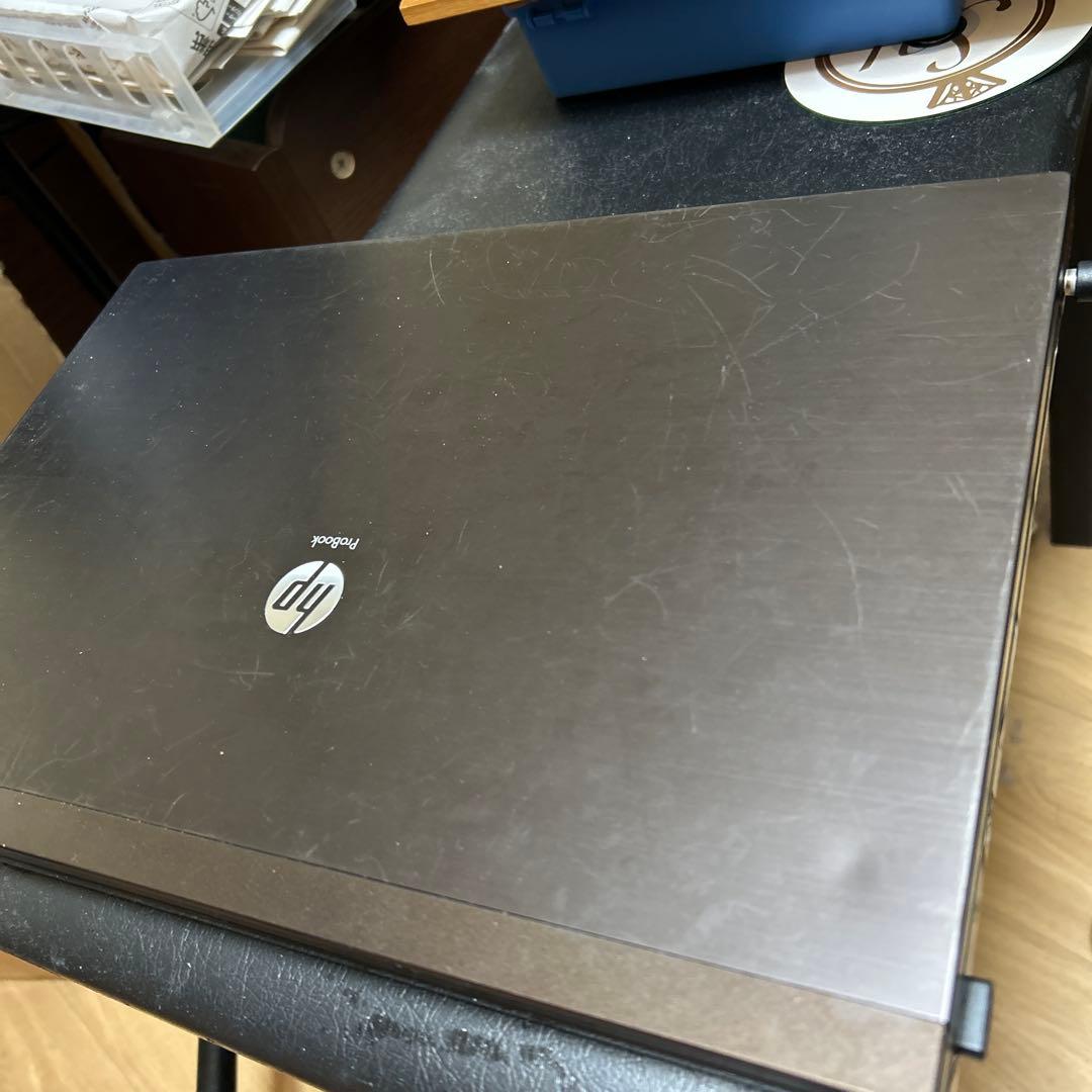 HP ノートパソコン グレー 使用感あり