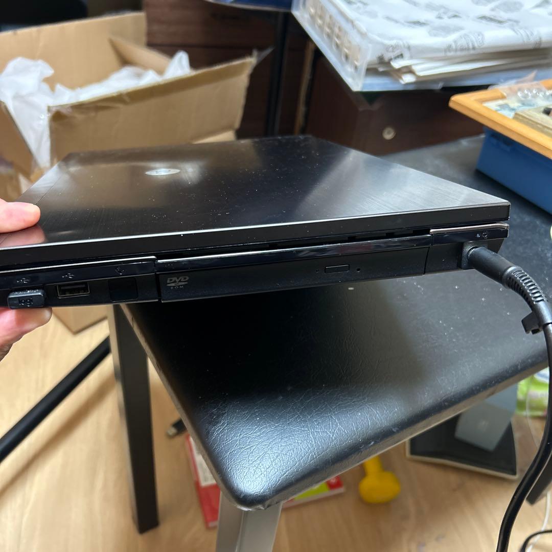 HP ノートパソコン グレー 使用感あり