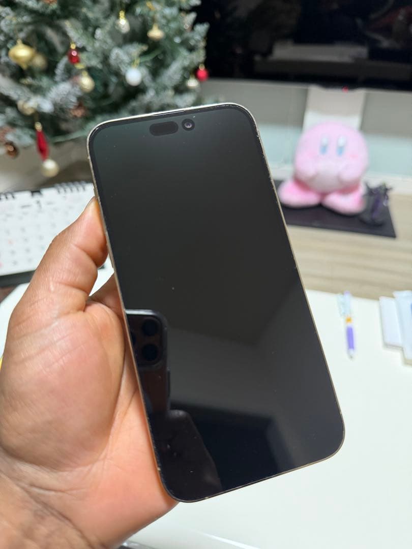 美品 Apple iPhone 14 Pro MAXディープパープル 128GB