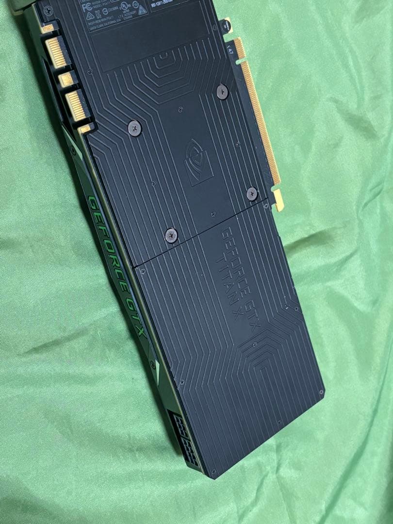 NVIDIA TITAN X (Pascal)グラフィックボード