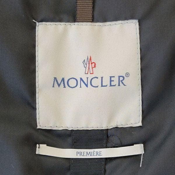 【レア】美品 モンクレール ファー付き ダウンジャケット 黒 サイズ00 6分丈