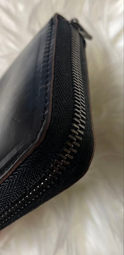 専用MR.OLIVE【ミスターオリーブ】　ラウンドファスナー　ブラック　本革