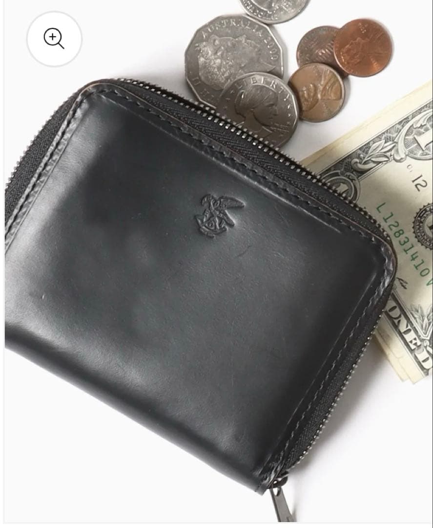 専用MR.OLIVE【ミスターオリーブ】　ラウンドファスナー　ブラック　本革