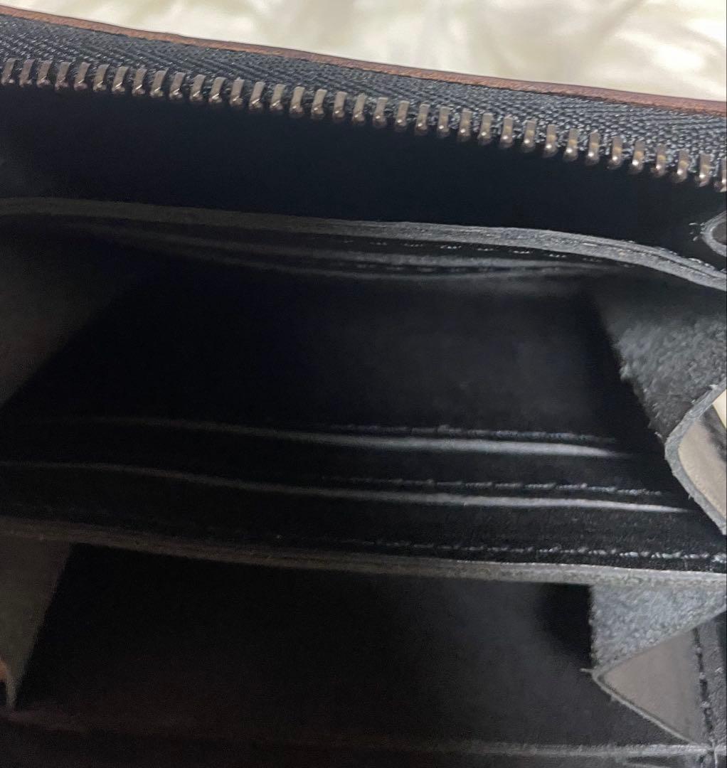 専用MR.OLIVE【ミスターオリーブ】　ラウンドファスナー　ブラック　本革