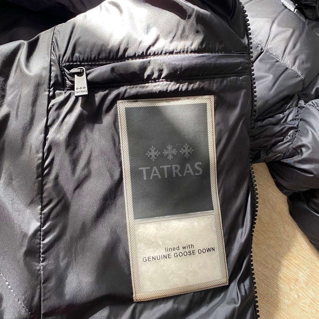 新品 22AW TATRAS サルマ ダウンコート ブラック 02ハンガー付