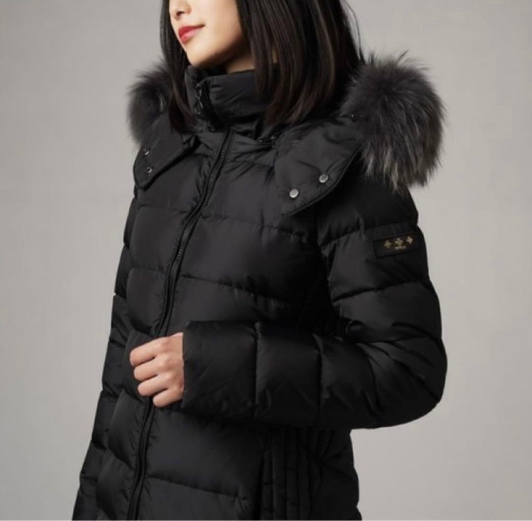 新品 22AW TATRAS サルマ ダウンコート ブラック 02ハンガー付