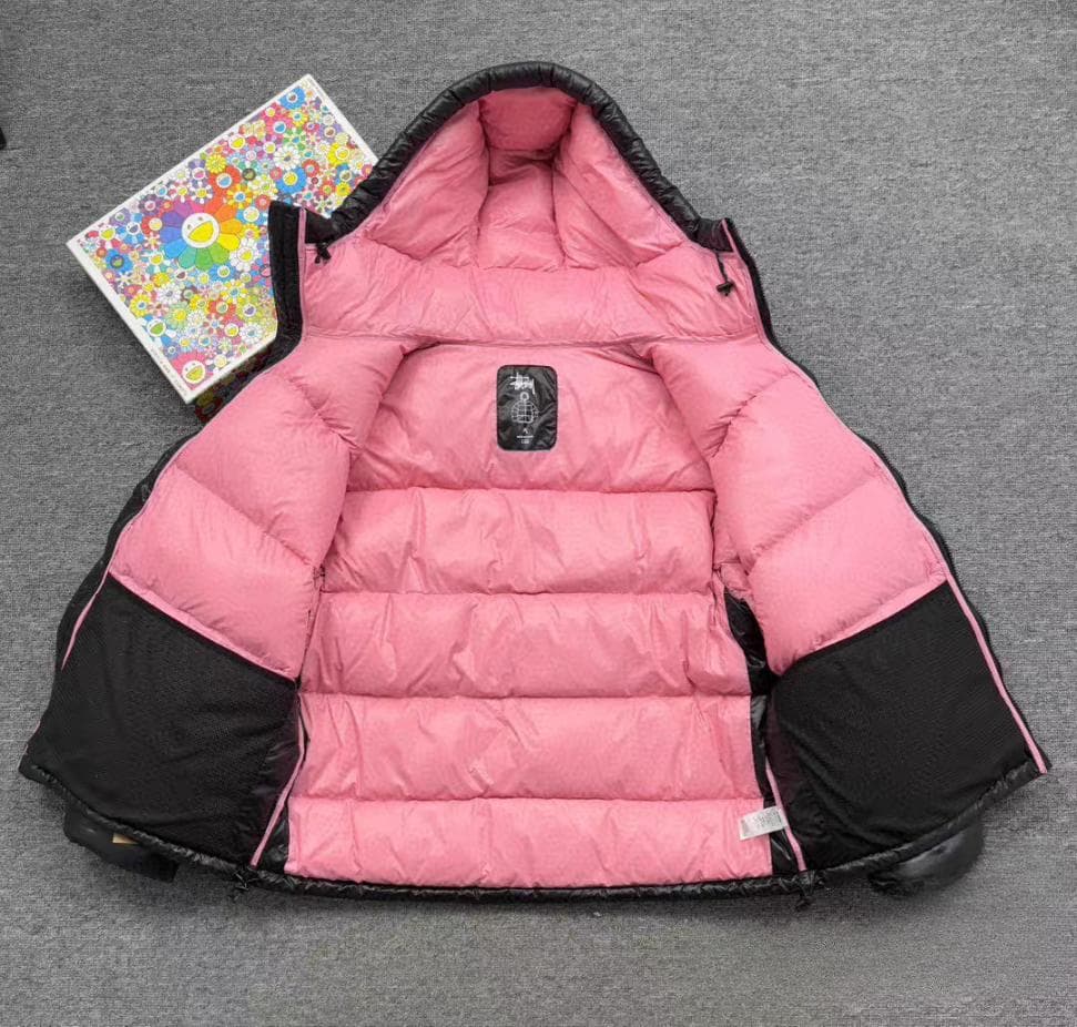 Stussy 刺繍 ブラック Mサイズ ダウンジャケット