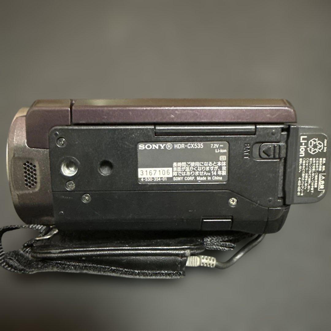 【中古】SONY HDR-CX535 ビデオカメラ