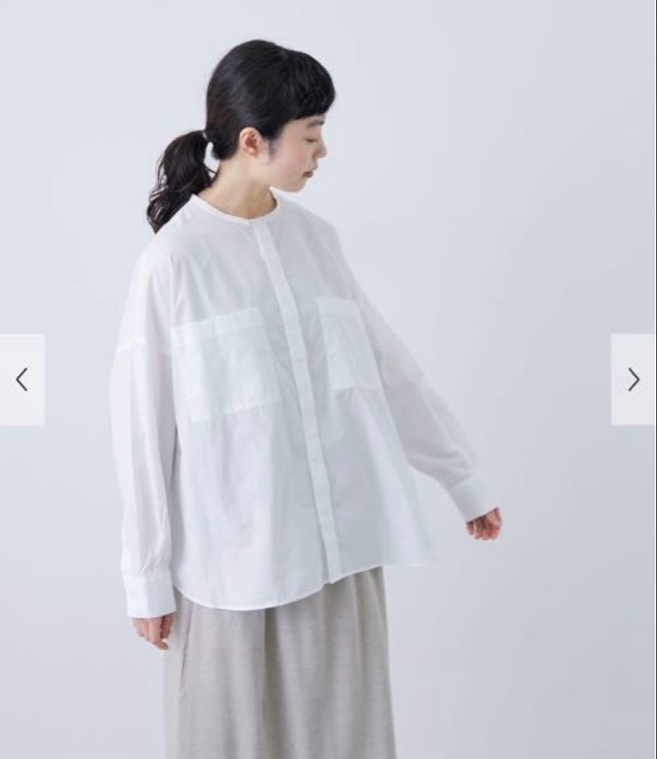 【リピ割】かぐれ　コットンダブルポケットワイドシャツ　アーバンリサーチドアーズ