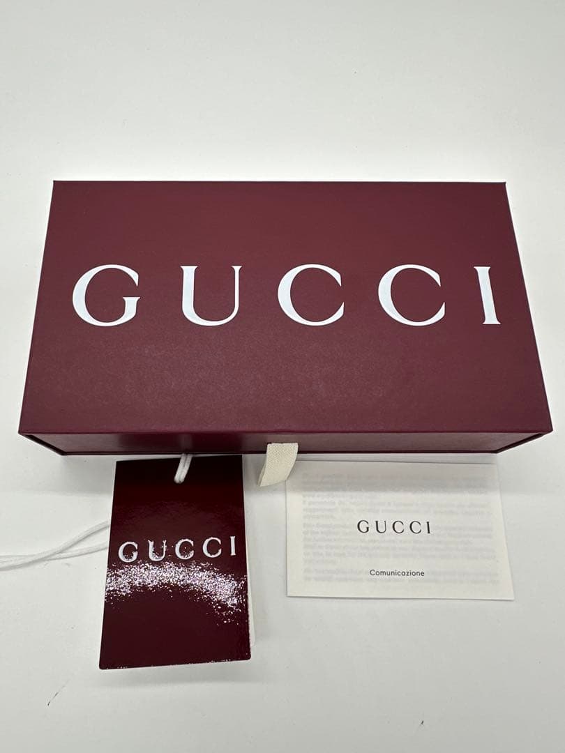 GUCCI GGパターン リボン シュシュ ホースビット 2点セット