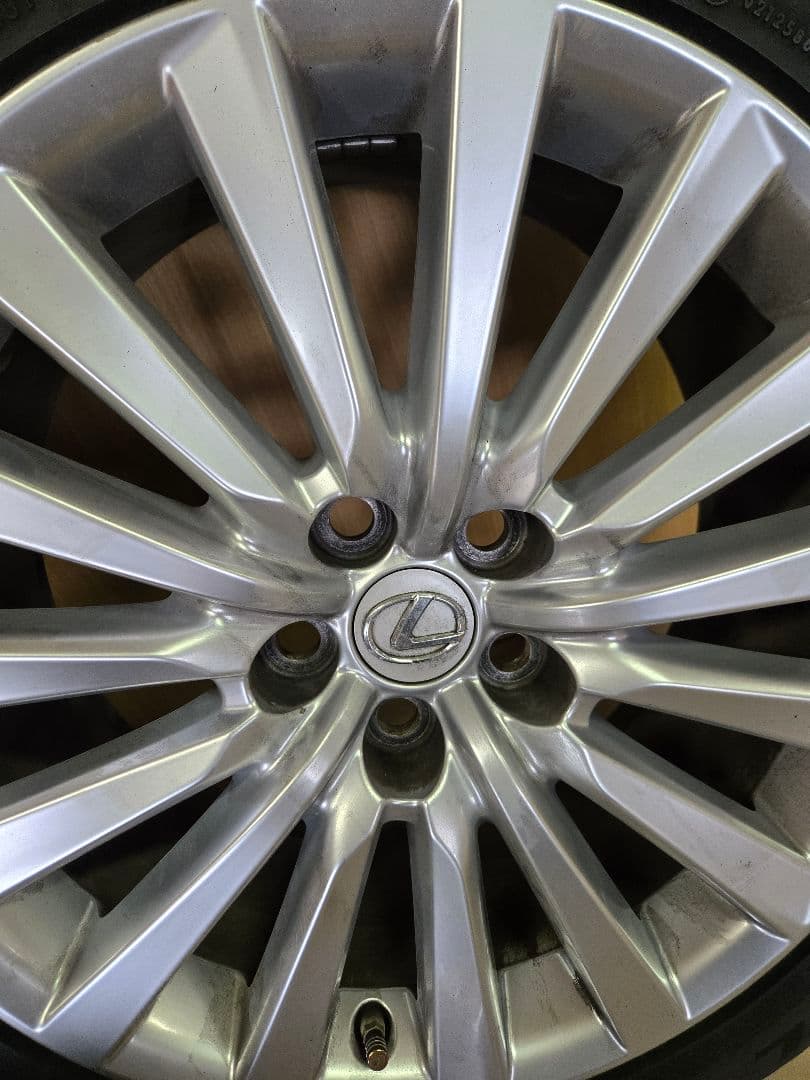 cell　レクサス LS純正ホイールタイヤ　センサー付き　19インチ