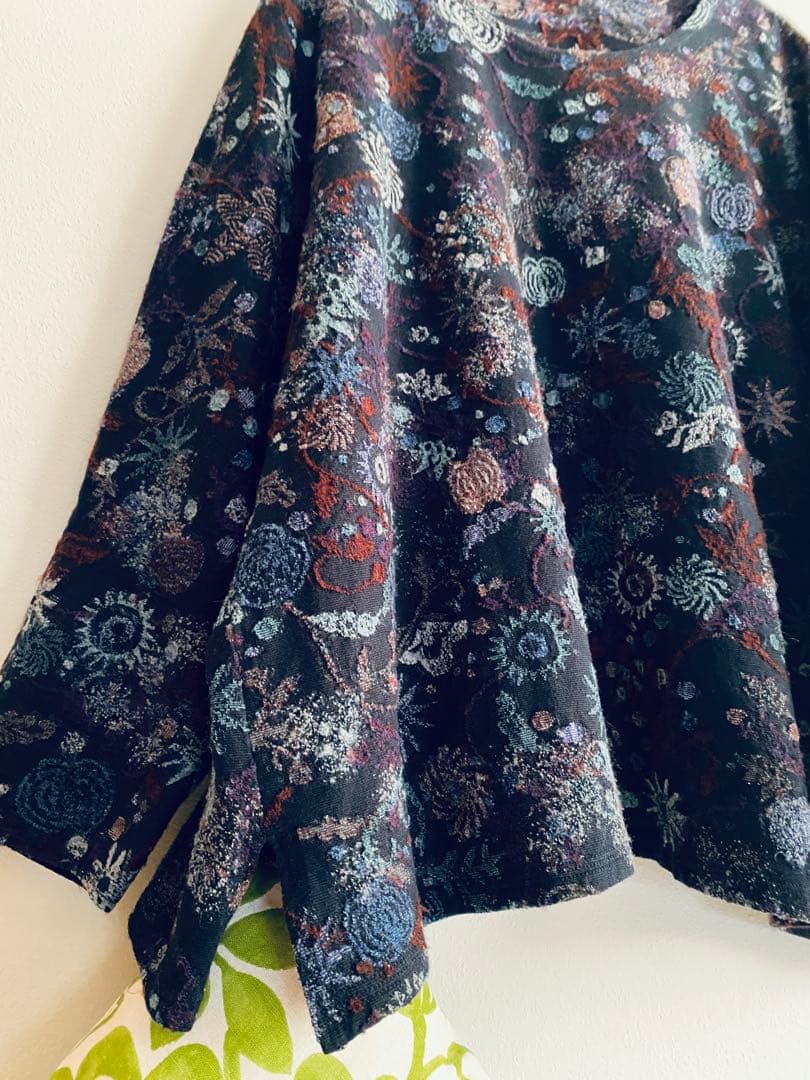 ヨーガンレール　2020SS　\"やぐるま\"　ワイドプルオーバー　ババグーリ