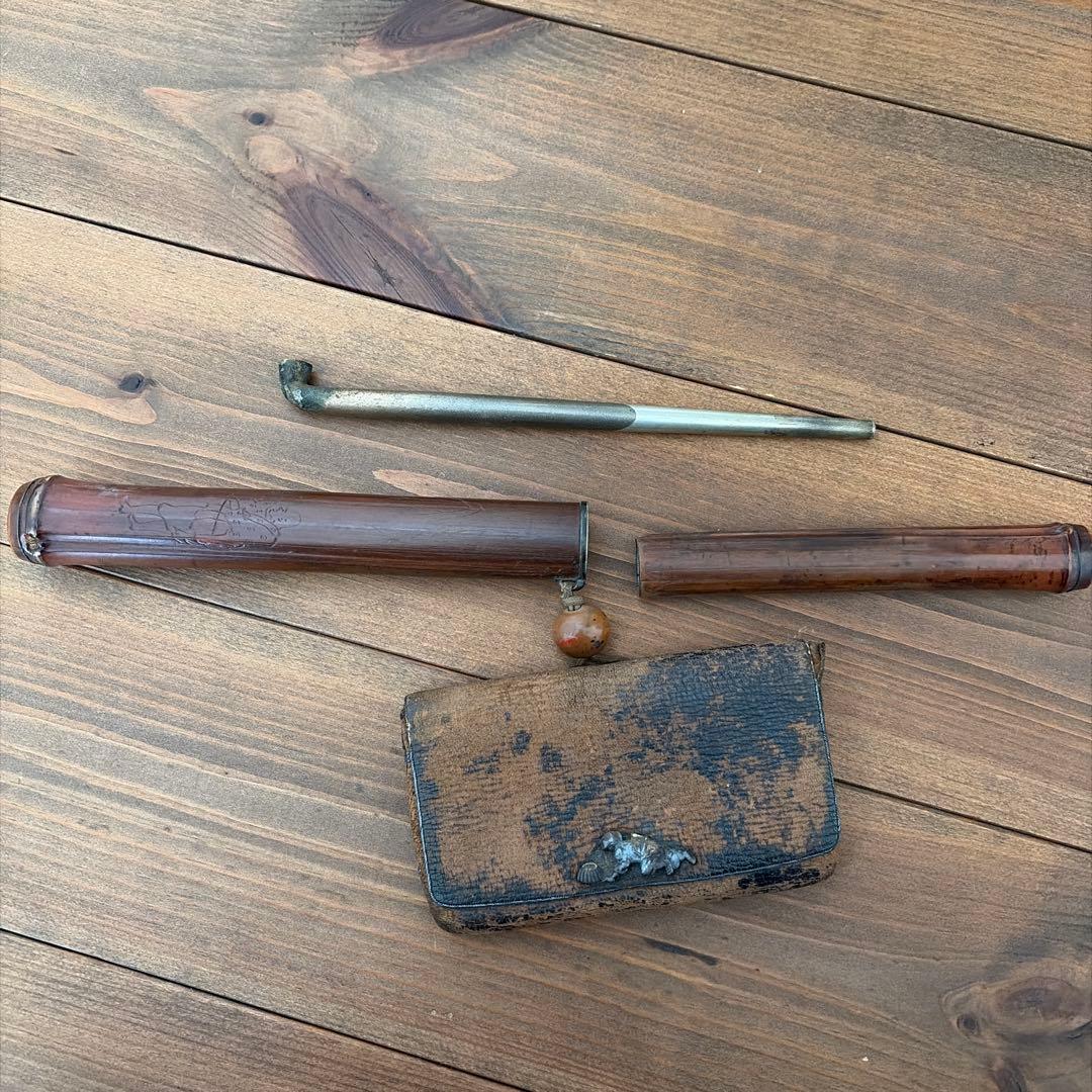 煙管　キセルセット売り