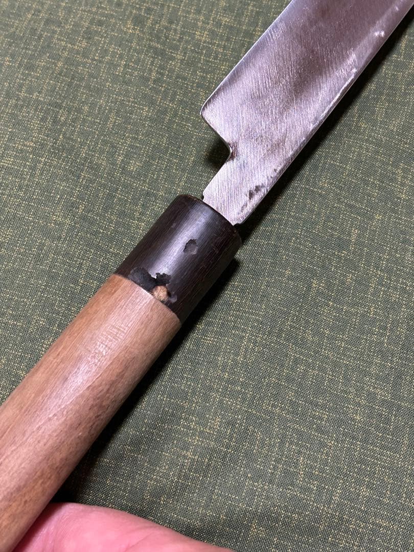 柳刃包丁　祐成　尺　白鋼