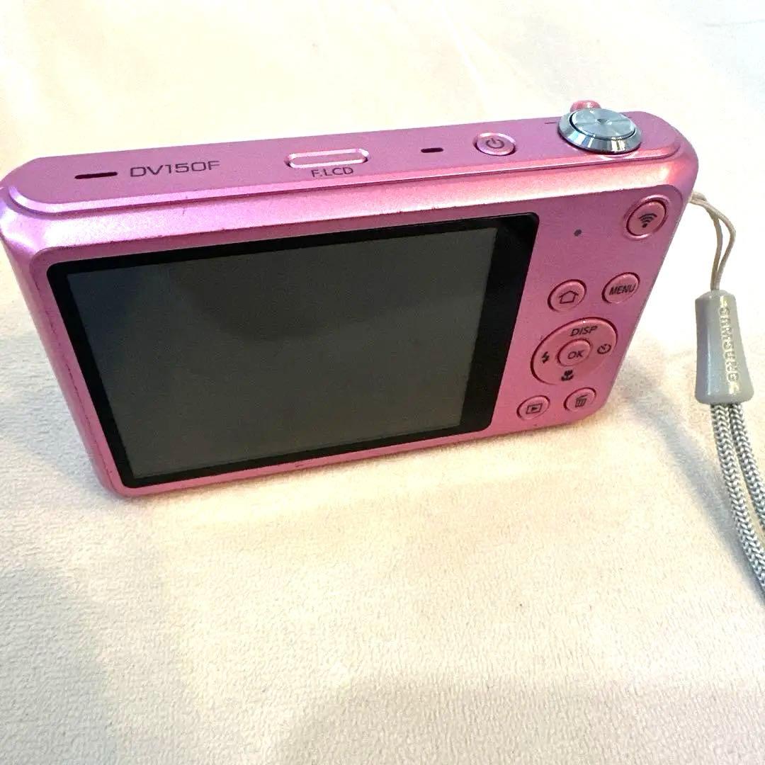 【廃盤！レア】デジタルカメラ サムスン　DV150F ピンク 自撮り液晶 2画面