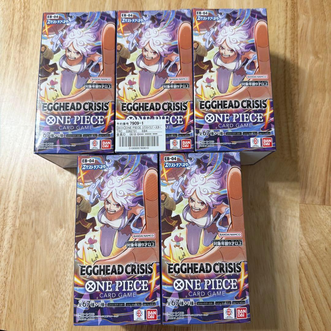 EGGHEAD CRISIS 5BOXセット　未開封