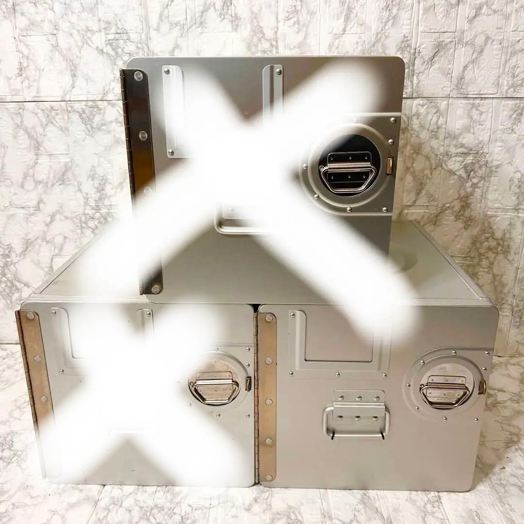 P*e様 【良品】フィールドア アルミギャレーボックス 収納 キャンプ用品 アウ