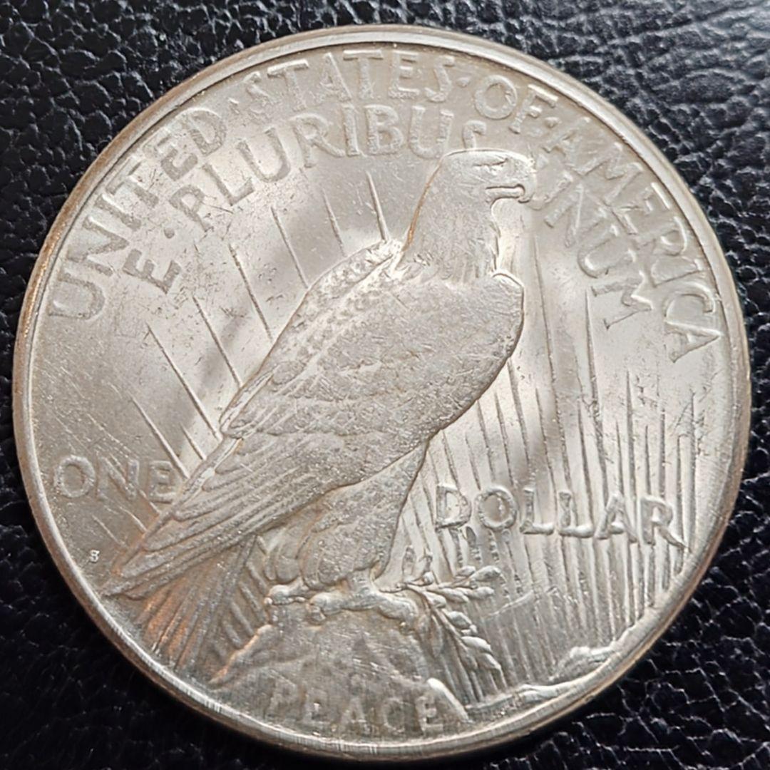 1922年 アメリカ銀貨 ピースダラー 1ドル銀貨 SV900フランクリンミント