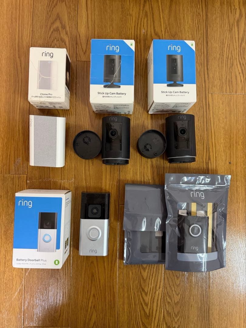 Ring 防犯カメラ ドアベル まとめ売り セット