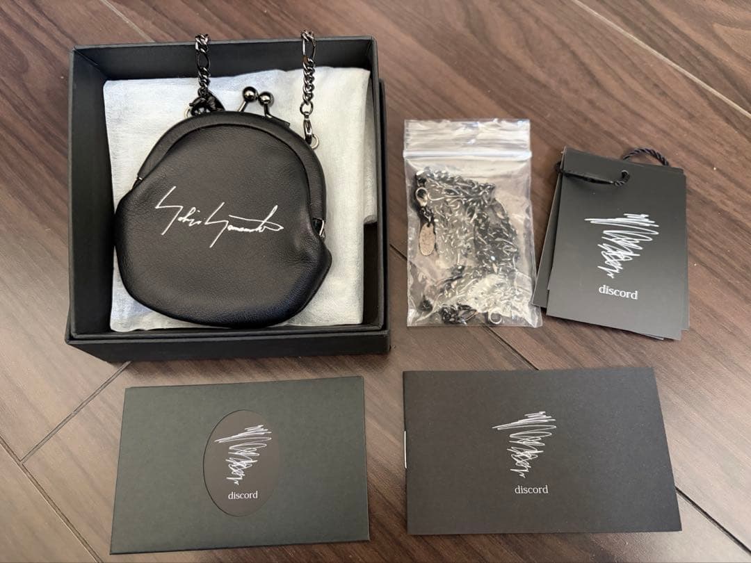 最安値 完品極美品✨yohji yamamoto ネックレス がま口ケース