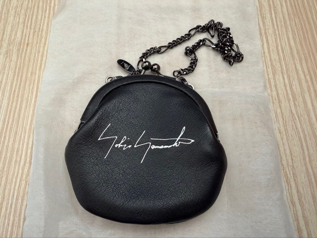 最安値 完品極美品✨yohji yamamoto ネックレス がま口ケース
