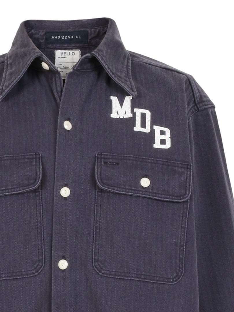 週末限定価格　HAMPTON SH HERRINGBONE00