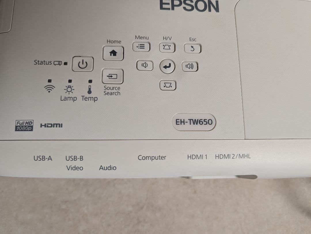 【美品】エプソン EPSON プロジェクター EH-TW650