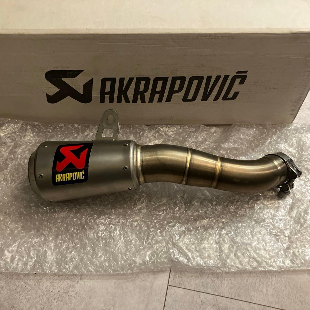AKRAPOVIC アクラポビッチ スリップオンマフラー yzf25 mt25