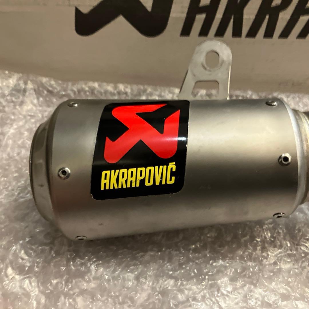 AKRAPOVIC アクラポビッチ スリップオンマフラー yzf25 mt25
